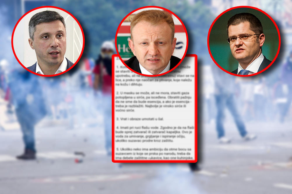 DA LI OVO ZNAČI DA SE NA PROTESTIMA SPREMAJU NEREDI? Opozija izdala misteriozno saopštenje!