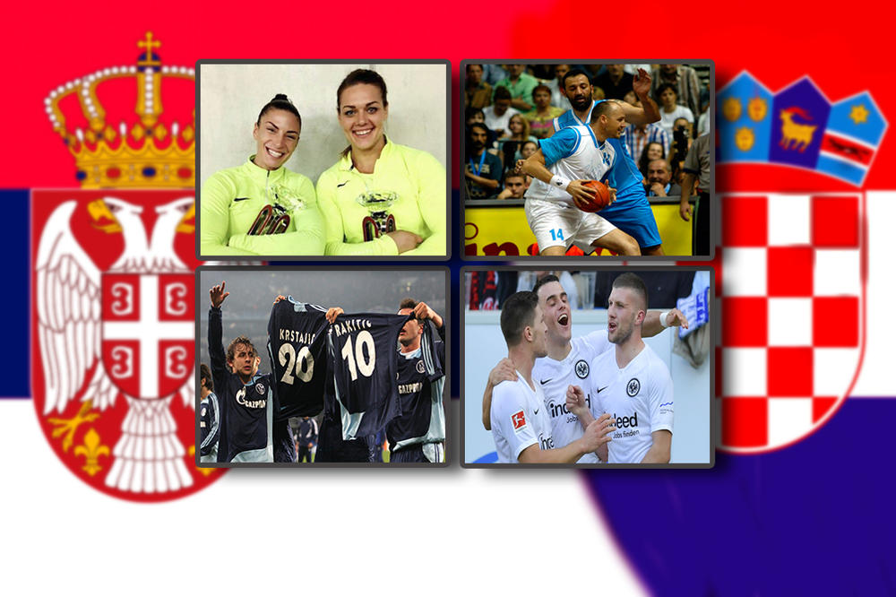 SRBI I HRVATI A VOLE SE KAO BRAĆA: Najveća prijateljstva srpskih i hrvatskih sportista iz kojih bi trebalo da učimo