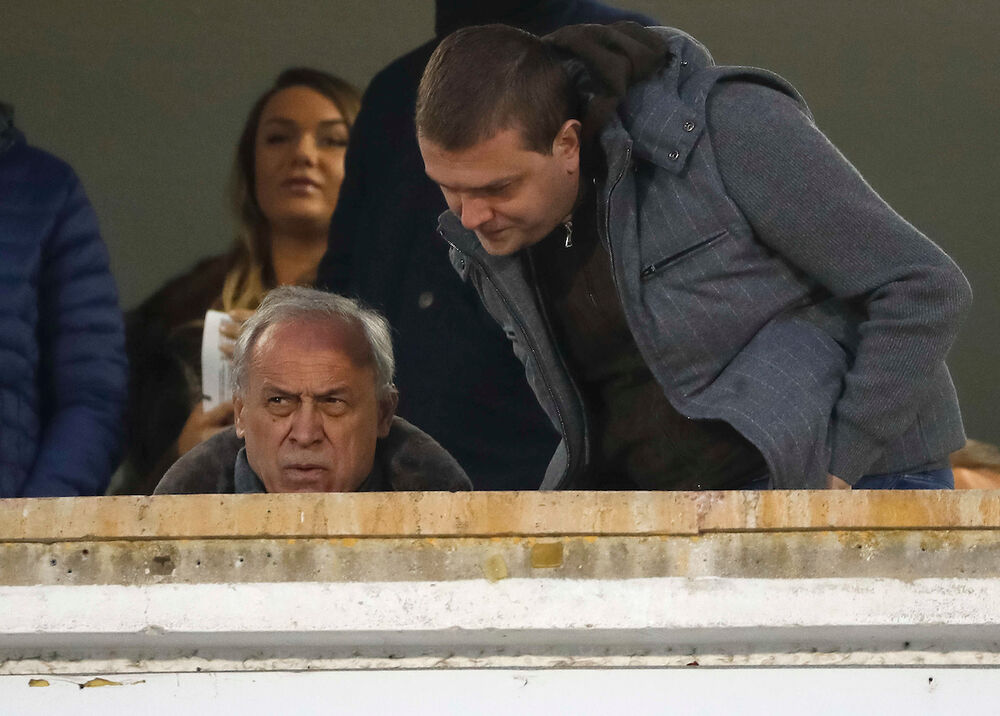 Prozvani - Milorad Vučelić, predsednik FK Partizan i Miloš Vazura, generalni direktor FK Partizan