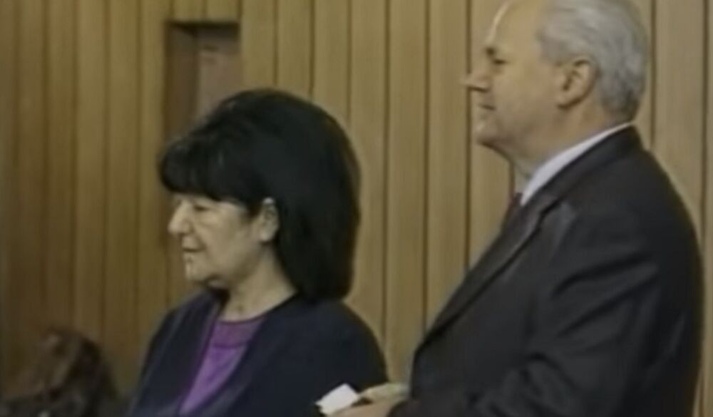 Mira Marković i Slobodan Milošević