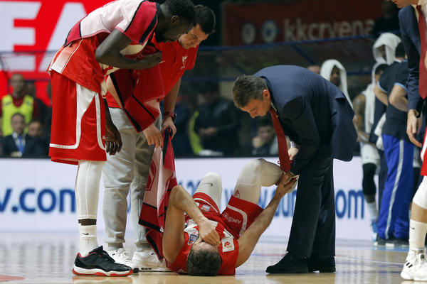 SNIMAK PERPEROGLUOVE POVREDE: Evo šta je sa Zvezdinim junakom trijumfa!