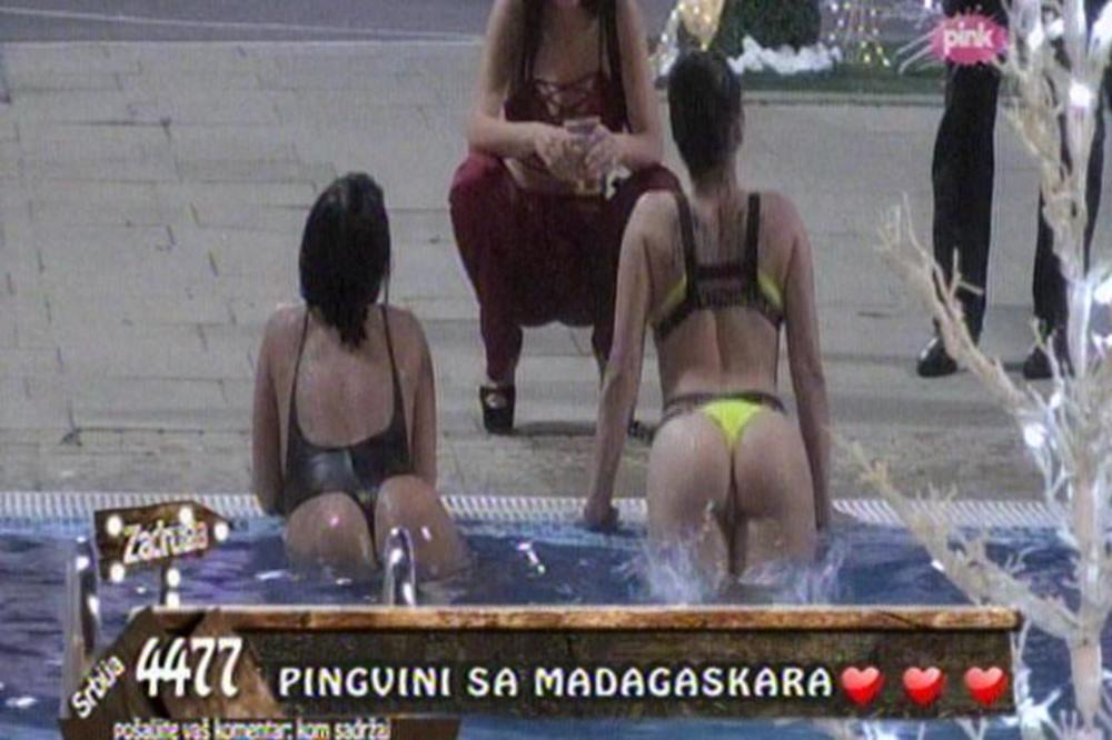 PROVOKATIVNO! Zadrugarke gole zaplesale oko šipke! (VIDEO)