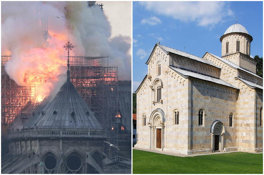 IZ VELIKE SRPSKE SVETINJE STIGLA NAJJAČA PORUKA ZA NOTR DAM: Svaki Francuz će ZAPLAKATI kad čuje ovo!