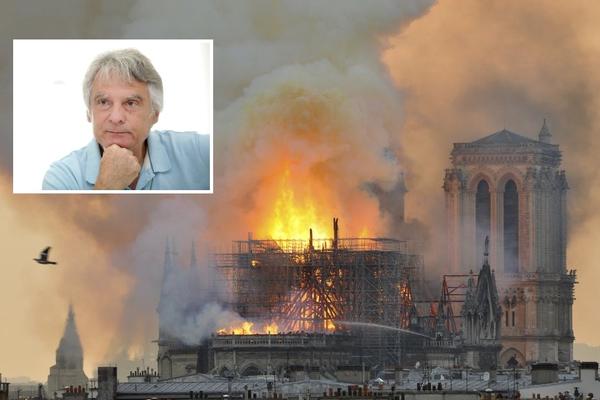 DULE SAVIĆ SE OGLASIO ZBOG POŽARA U NOTR DAMU: Francuzi, sećate li se šta ste uradili u novembru? Bog sve vidi!