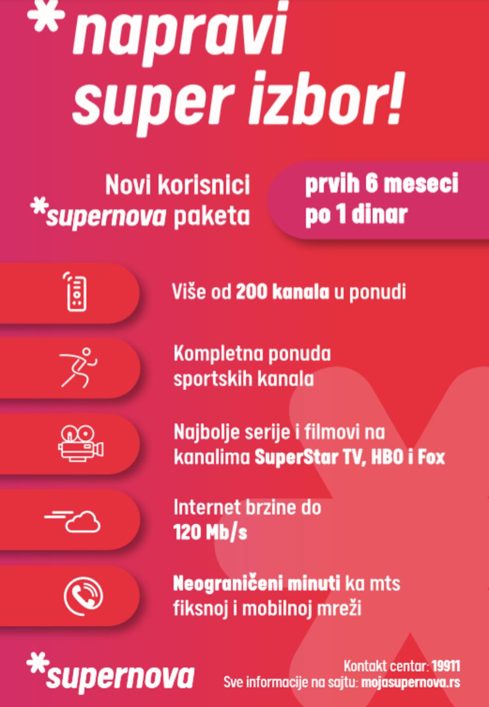 Napravite super izbor  