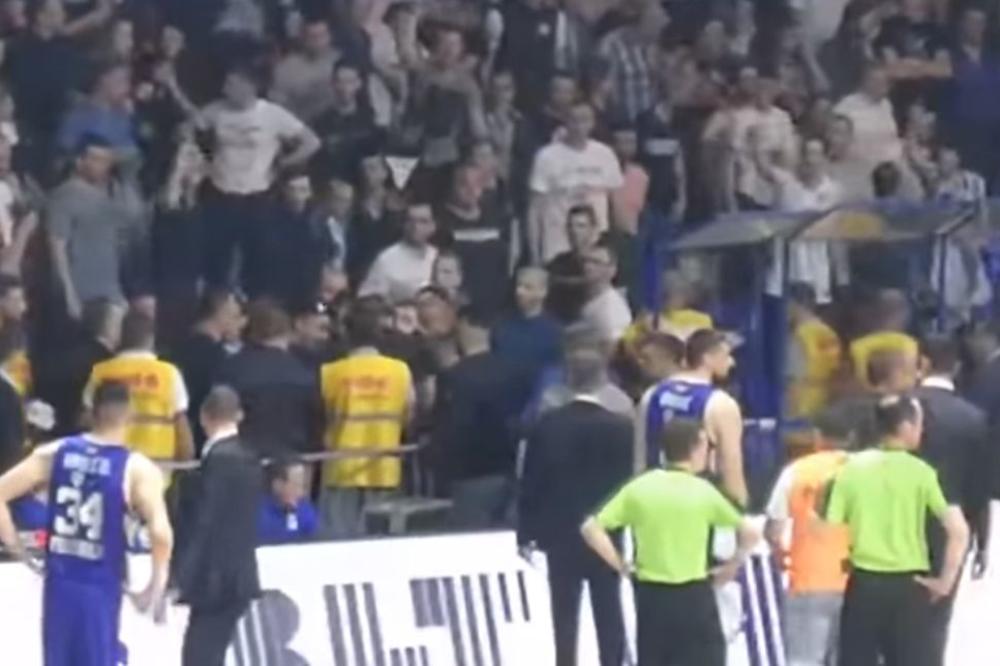 NIJE BIO NAPAD NA IGRAČE, NEGO NA DELIJE IZ BIJELOG POLJA: Crnogorski mediji o pokušaju linča košarkaša Zvezde!