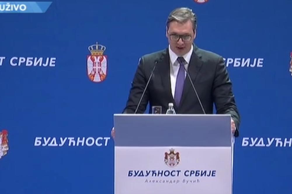 VELIČANSTVENI SKUP ISPRED SKUPŠTINE: Govorom Aleksandra Vučića okončano ISTORIJSKO OKUPLJANJE! (FOTO)