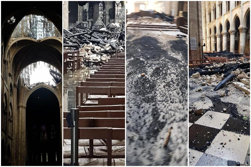 BOG BI ZAPLAKAO DA VIDI OVE SLIKE IZ NOTR DAMA! Pojavio se novi snimak IZNUTRA, jedan detalj je ČUDESAN! (VIDEO)