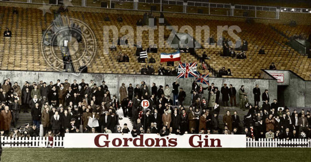 Navijači na revanš meču polufinala Kupa šampiona u Mančesteru  