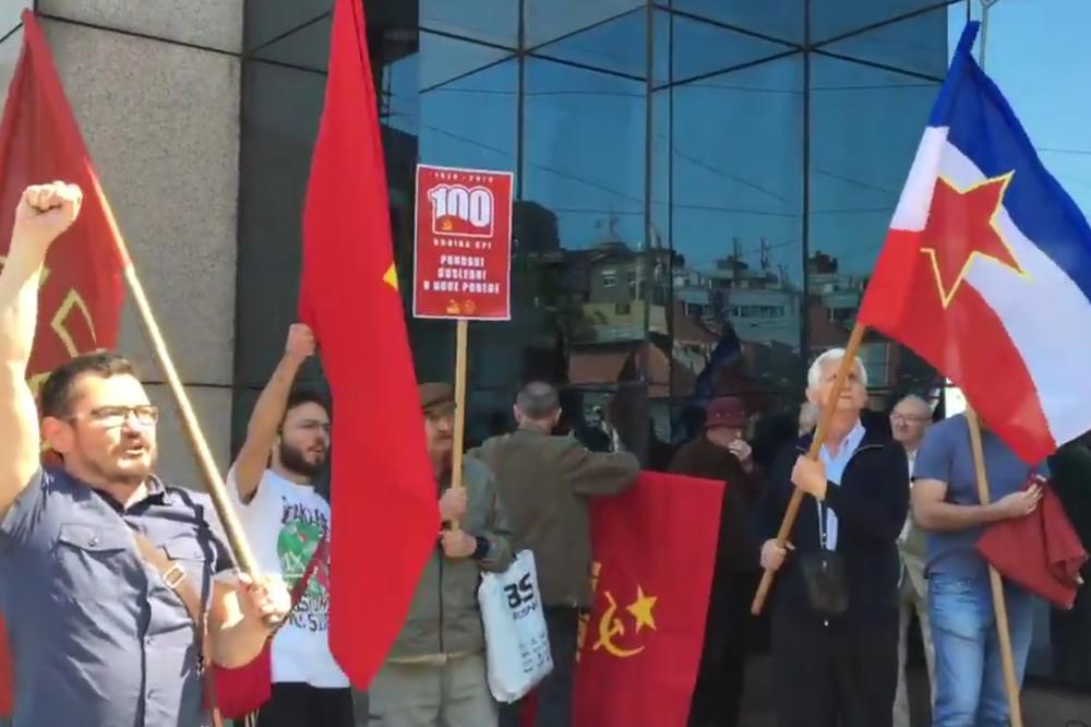 KOMUNISTIČKA PARTIJA JE ŽIVA! Naslednici TITA blokirali su Slaviju, a ZAPANJIĆE vas svojim zahtevima (VIDEO)