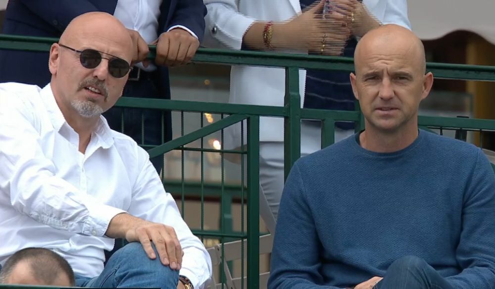 Saša Obradović i Ivan Ljubičić gledaju finale Mastersa u Monte Karlu