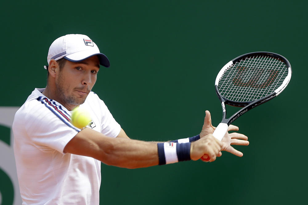 Legenda Zvezde u društvu legendarnog hrvatskog tenisera bodri Lajovića sa tribina u Monte Karlu!