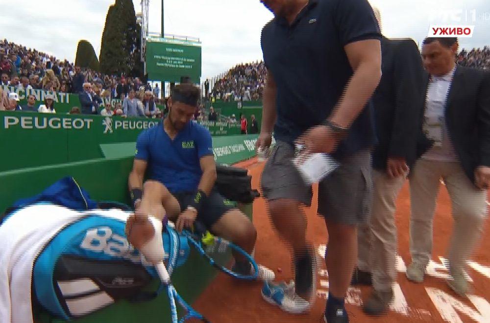 Fabio Fonjini je tražio medicinski tajm-aut