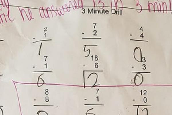 OTAC SE ZAPREPASTIO KADA JE VIDEO DOMAĆI SVOG SINA: Zbog poruke profesorke digao je celu školu na noge! (FOTO)