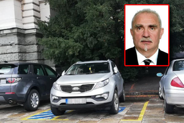 POSLANIK SNS BAHATO PARKIRAO AUTO NA MESTO POSLANICE SA INVALIDITETOM! Skandal ispred Skupštine Srbije (FOTO)