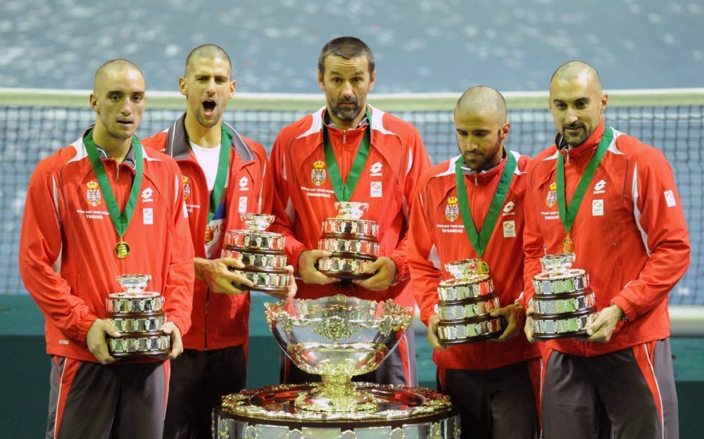 Bio je član Dejvis kupa Srbije