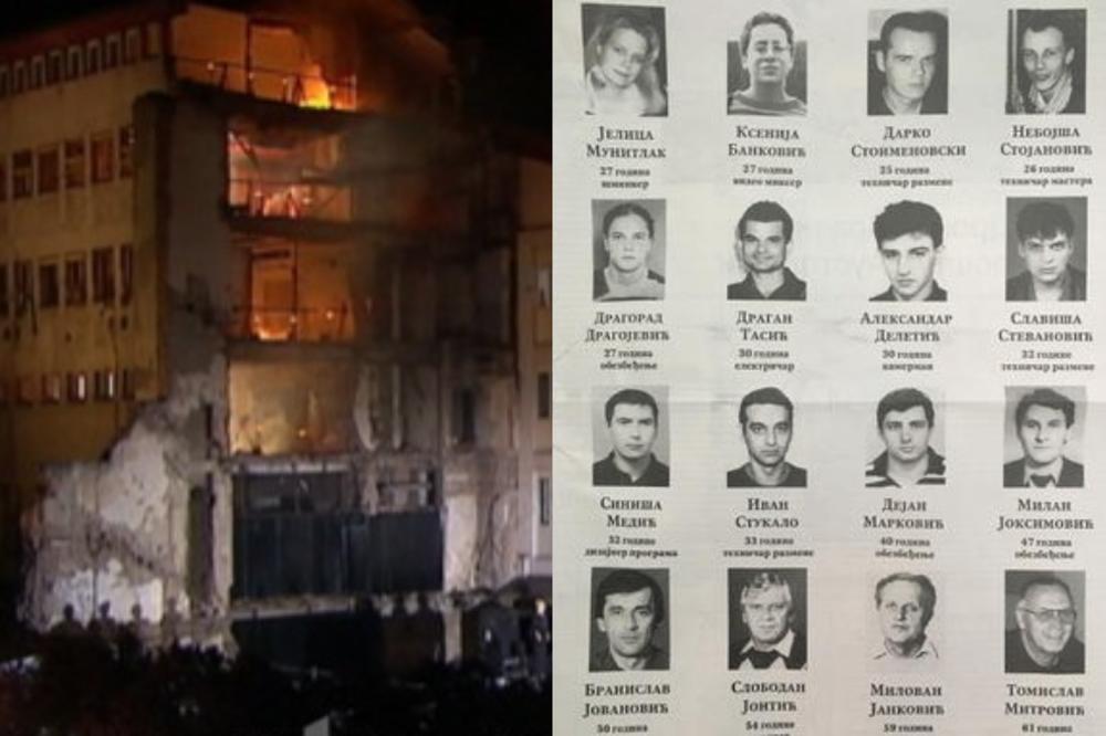 ODRŽAN POMEN ZA 16 RADNIKA RTS KOJE JE NATO UBIO 1999. GODINE: Opomena da se ovo više nikad ne ponovi