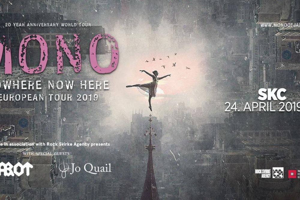 Japanski post-rok bend MONO nastupa u beogradskom SKC-u