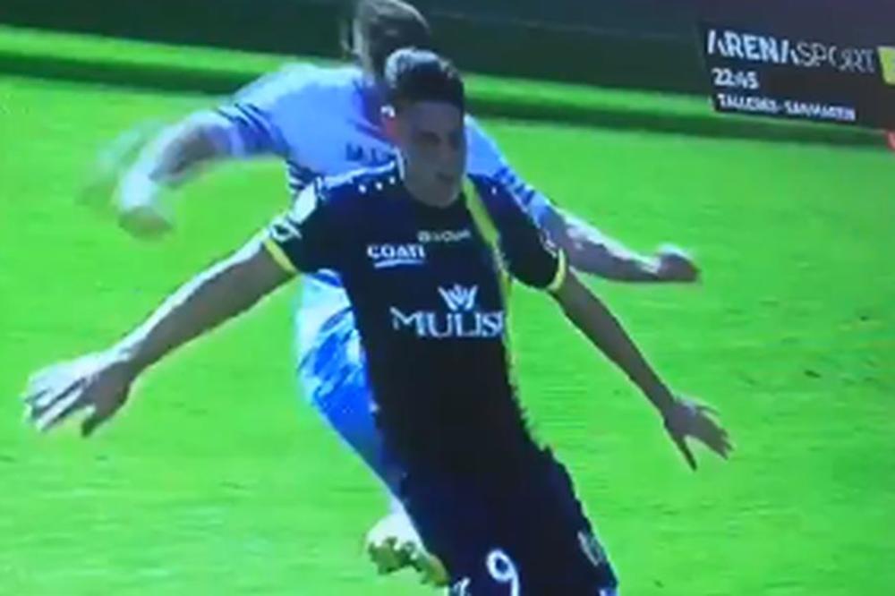 Stigla kazna Sergeju Milinkoviću Saviću za šutiranje protivnika u zadnjicu!