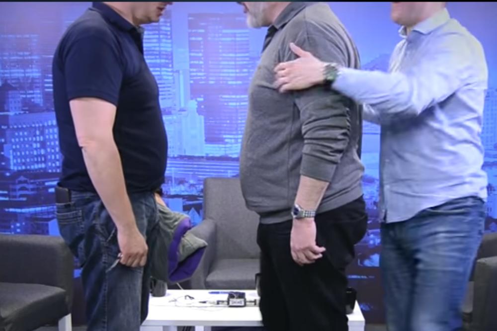 SKANDAL U SRPSKOJ TV EMISIJI: Gosti se umalo potukli, voditelj ih razdvajao! (VIDEO)