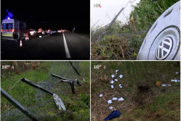 ČETVORO SRBA POGINULO U HRVATSKOJ! Poznato je na kojoj brzini JE BRZINOMETAR ZAKUCAO!