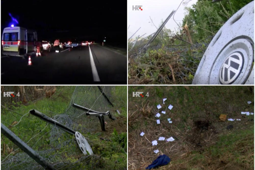 ČETVORO SRBA POGINULO U HRVATSKOJ! Poznato je na kojoj brzini JE BRZINOMETAR ZAKUCAO!