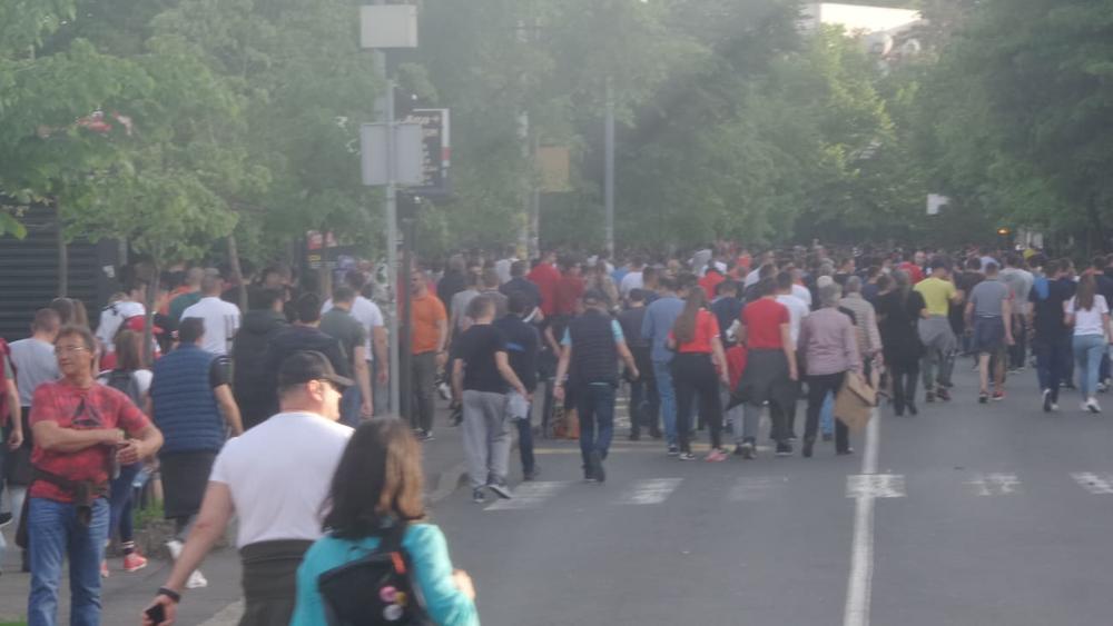 Navijači pristižu na Marakanu  