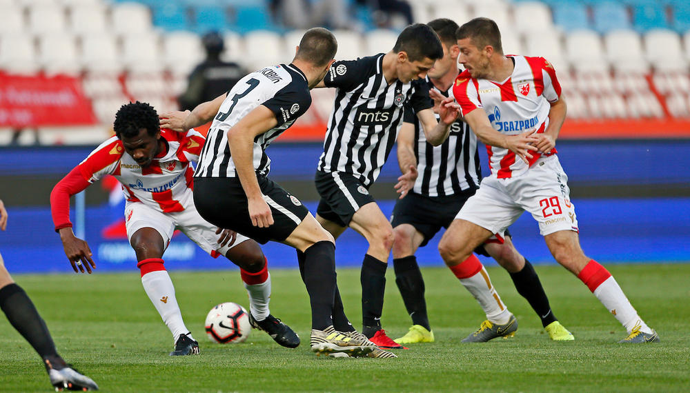 Detalj sa 160. Večitog derbija  