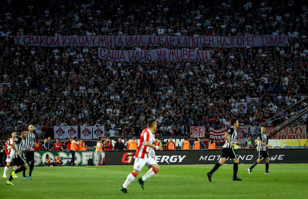 Transparent Delija posvećen Saši Iliću