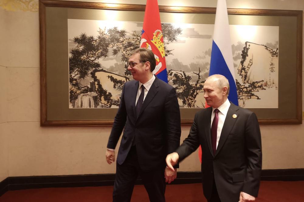 VUČIĆ SA PUTINOM O VELIKOM BROJU TEMA, A NAJVIŠE O KOSOVU: Evo o čemu su RAZGOVARALA dva PREDSEDNIKA