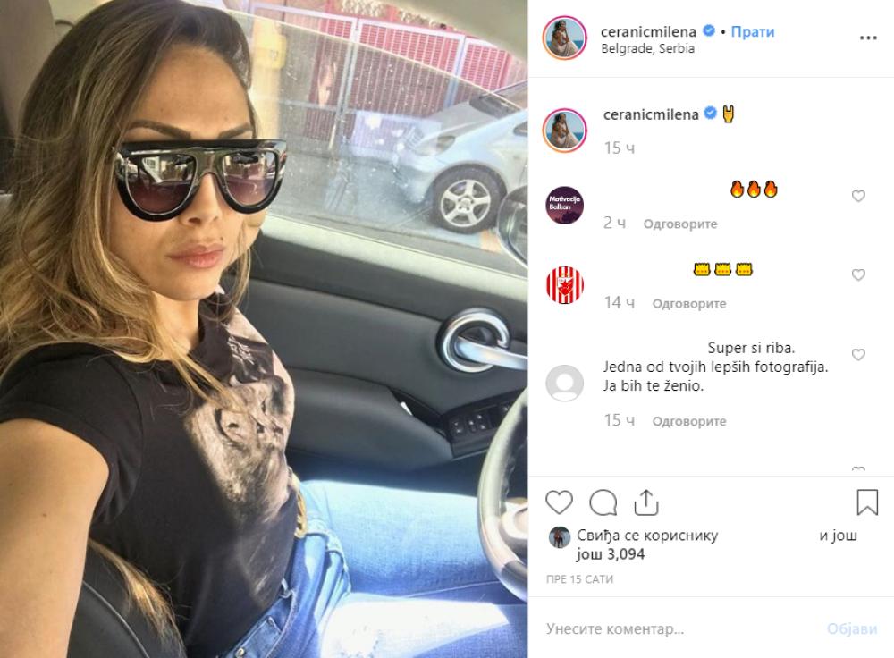 Bračna ponuda za Milenu Ćeranić  