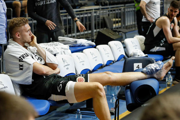 VELIKI PEH ZA PARTIZAN: Lendejla su izneli sa terena, a sada je poznato i koliko će morati da odsustvuje!