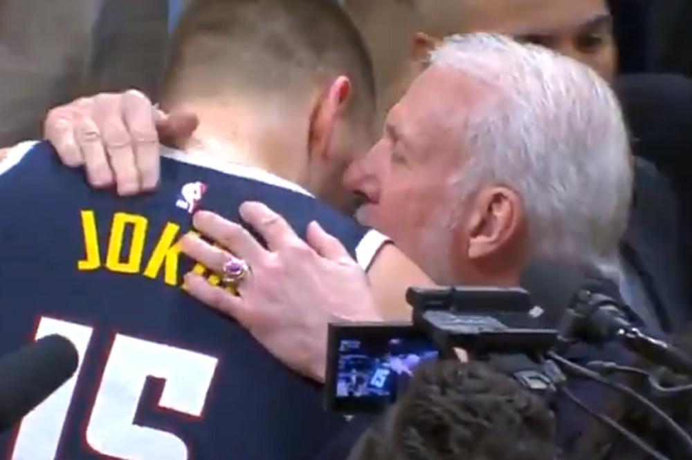 GREG ZVANI GOSPODIN: Ispao od Nagetsa, prišao Jokiću, pa ga izgrlio i izljubio kao sina!