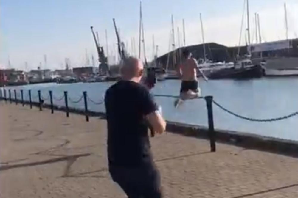 KANDIDAT ZA BUDALU GODINE: Hteo je da impresionira nekoga, a završio je NA URGENTNOM! (VIDEO)