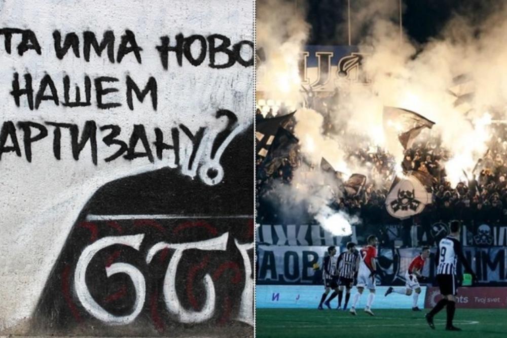 GTR I GRUPA JNA MOBILIŠU GROBARE ZBOG KANALA U KLUBU: Napali nesposobnu Upravu, a opleli i po 'Cirkus prvenstvu'!