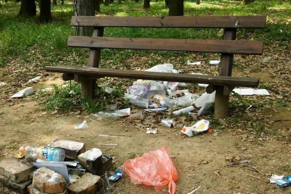 BRUKA! OVO JE RUŽNA STRANA 1. MAJA: Beogradska izletišta pretvorena u DEPONIJE posle uranka (FOTO)