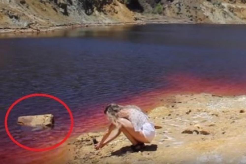 OVAJ SNIMAK TRESE CEO SVET! Devojka snimila u jezeru KOFER S TELOM ŽRTVE MONSTRUMA!