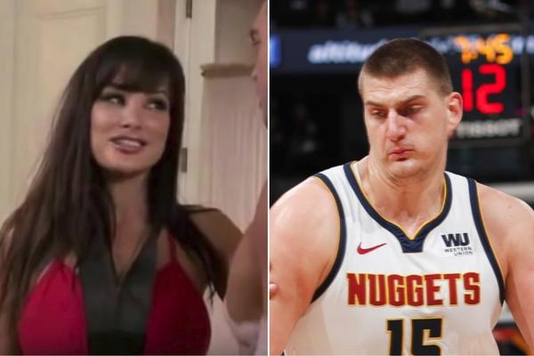 ŠTA RADI LISA EN U SITNE SATE? Izvan sebe je, gleda Nikolu Jokića i vrišti sve vreme!