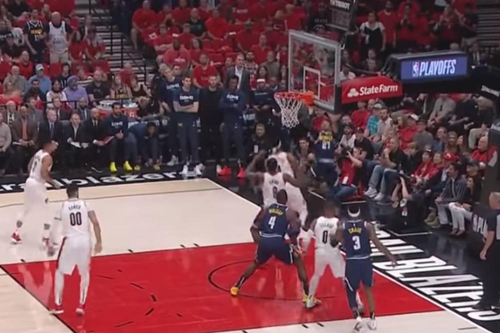 IZ AUTA PREKO TABLE U 1. NAPADU: Kad smo videli šta je Jokićev saigrač pogodio u 1. minutu znali smo da ne gube!