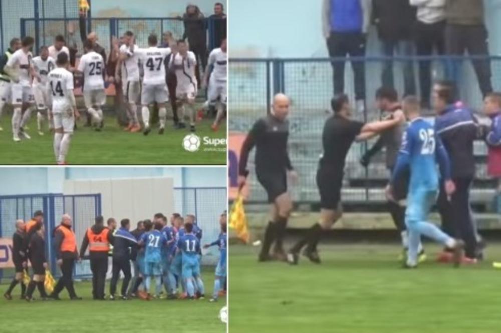 NOVI SKANDAL U SUPERLIGI: Sudija priznao gol, gosti se pobunili, on poništio gol! Igrači ga jurili da ga linčuju!