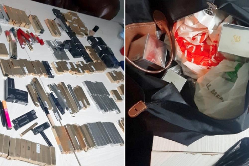 ŠMINKA VREDNA SKORO PA MILIONČE! Rekli su da nemaju šta da prijave, a kad su carinici prečešljali autobus... (FOTO)