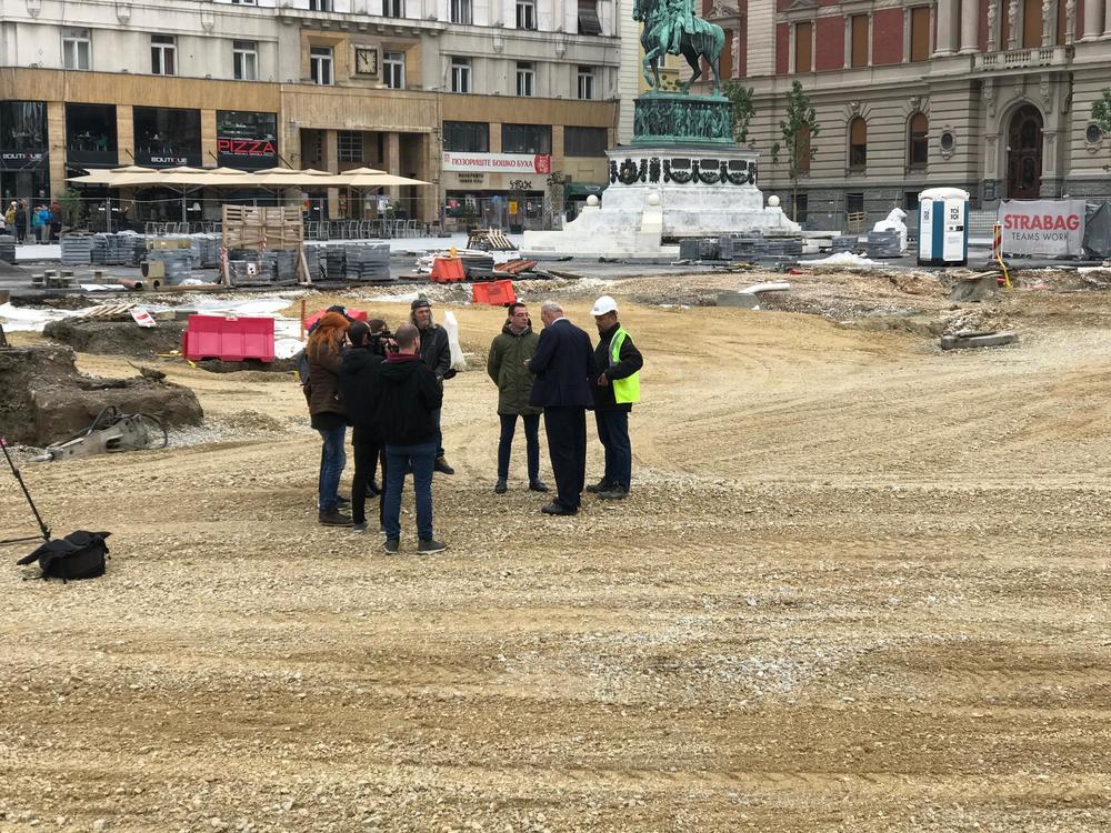 Marko Bastać sa ekipom ponovo na Trgu Republike    