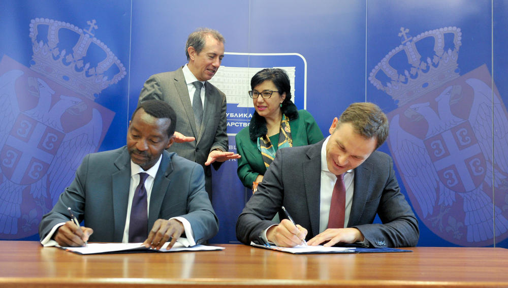 Potpisivanje sporazuma  