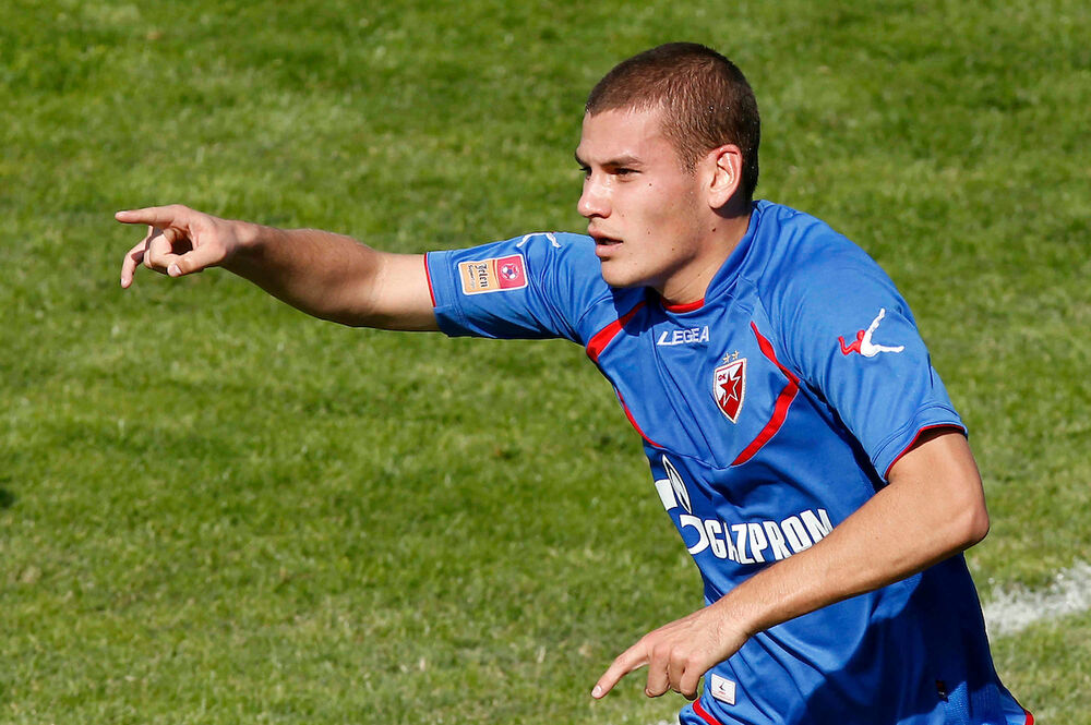 Ognjen Mudrinski dok je nastupao za Crvenu zvezdu