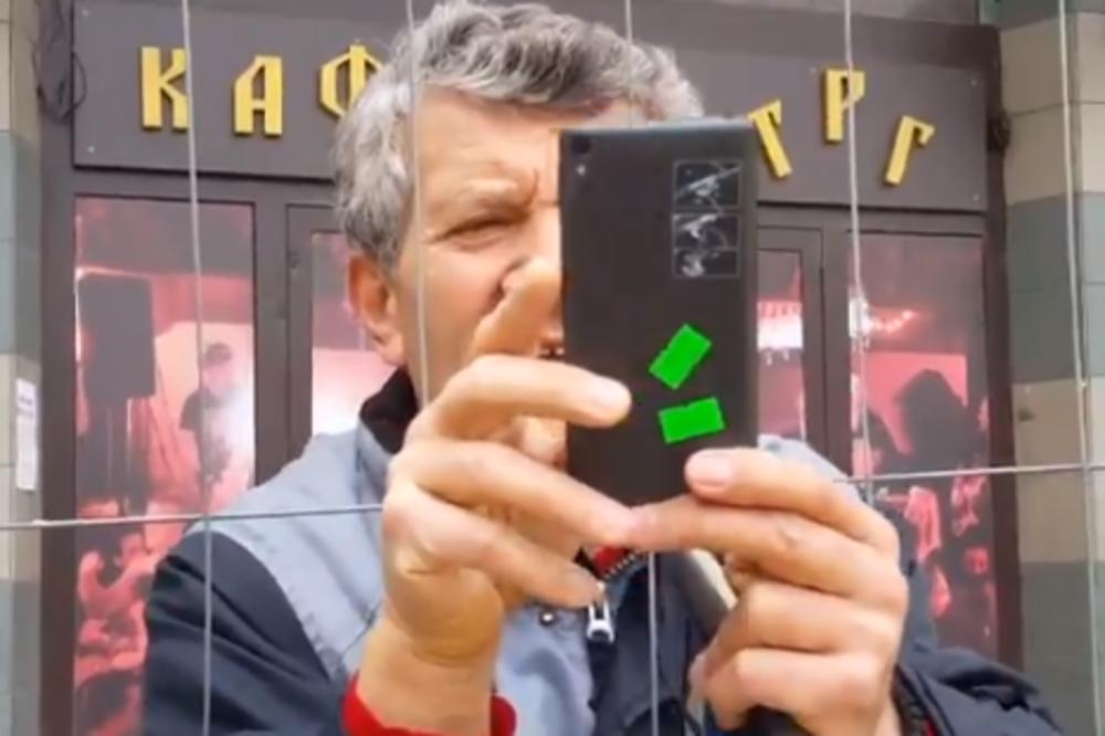 KAD TE BUDEM SNIMIO, TI SI MOJ! Dok je Bastać protestovao, ONI SU ZAPALI U ŽESTOKI FAJT (VIDEO)