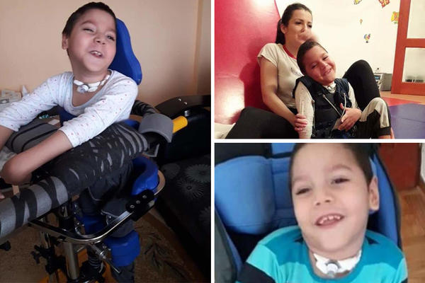 ALEKSA (10) SE BORI ZA GOLI ŽIVOT OD ROĐENJA! Detinjstvo nema, svaki dan je NOVA BORBA, a bez nas NE MOŽE! (FOTO)