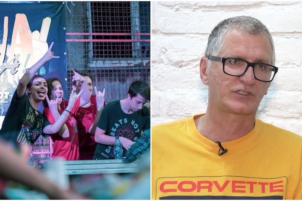 SRĐAN GOJKOVIĆ GILE u ulozi DJ-a na humanitarnoj žurci