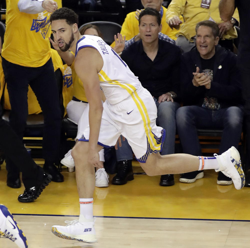 Klej Tompson je bio najefikasniji na meču  