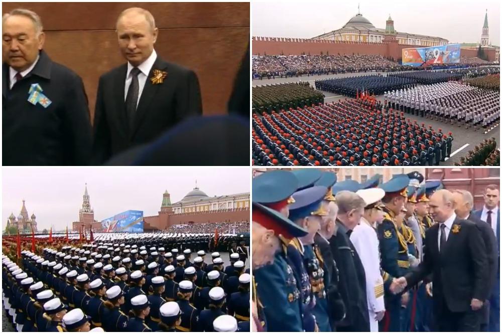 GRANDIOZNA VOJNA PARADA U MOSKVI: Povorka završena moćnim borbenim vozilima i raketama RUSKE ARMIJE