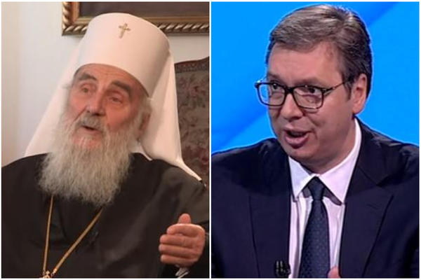 Patrijarh Irinej pozvao predsednika Vučića na Sabor SPC